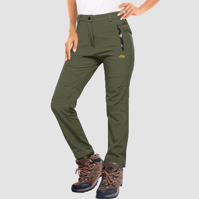 Women's Fleece Lined Water Resistant Winter Ski Pants